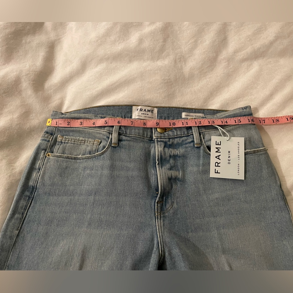 Frame Denim “Le Nouveau” Straight Crop - Picture 11 of 12